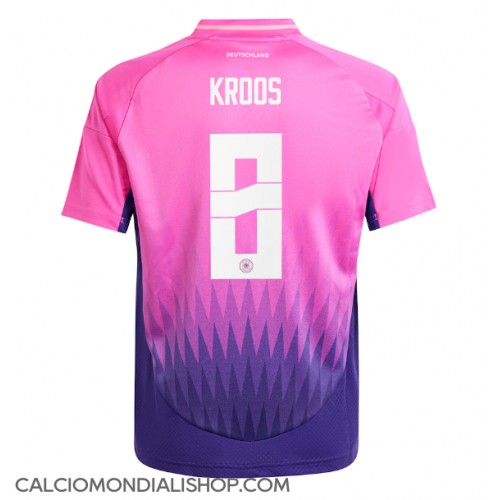 Maglie da calcio Germania Toni Kroos #8 Seconda Maglia Europei 2024 Manica Corta